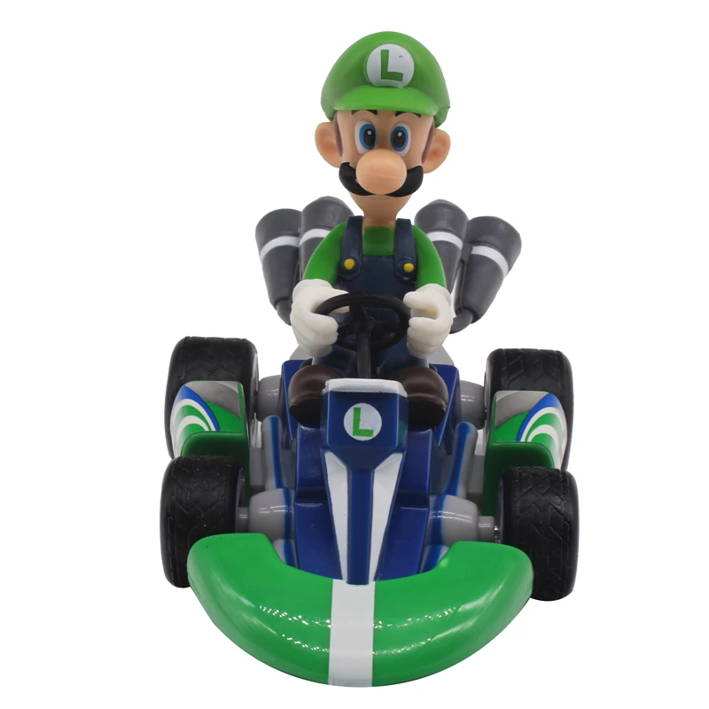 Супер Братья Марио фигурки 13 см японское аниме Луиджи динозавры Ослик Kong Bowser