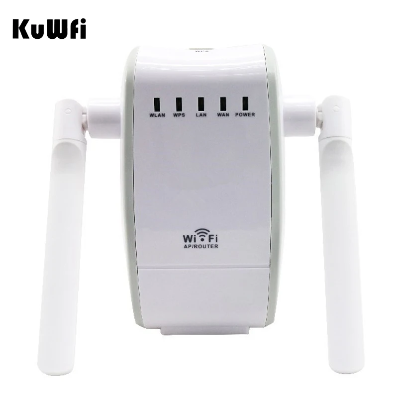 Мини повторитель сигнала Wi Fi 300 Мбит/с 2 антенны RJ45|wireless ap|network wifi repeatermini wireless router |