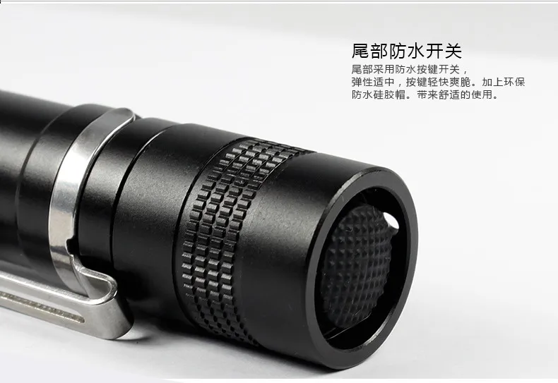 Светодиодный TANK007 AA02 365nm 3 Вт linterna Япония черный светильник УФ фонарик факел для анти-поддельные