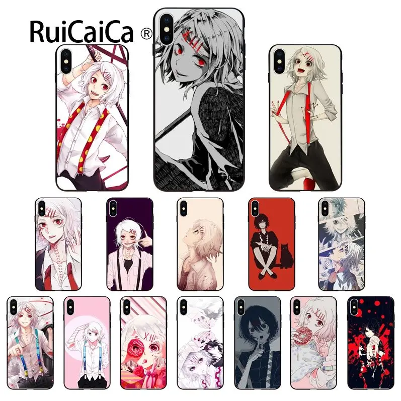 Ruicaica аниме JUUZOU SUZUYA Новое поступление черная ячейка чехол для телефона iPhone 8 7 6 S Plus