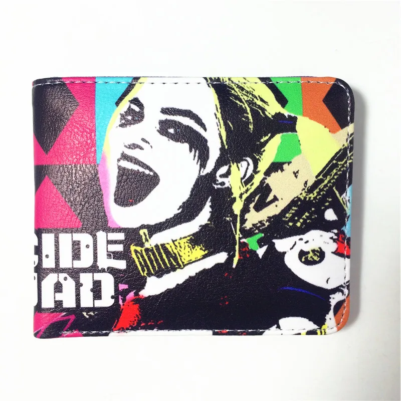 Wallets Movie Suicide Squad Wallet Women Men Student Anime Purse Bag Batman Harley Quinn For Teenager W368 |