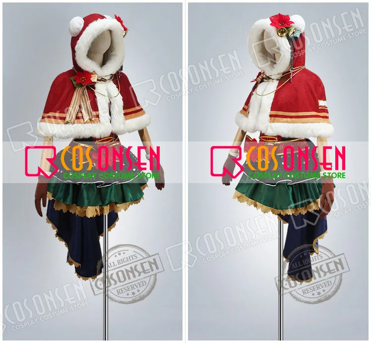 COSPLAYONSEN Love Live! Рождественский костюм для косплея Хонока Косака 2016|cosplay costume|love