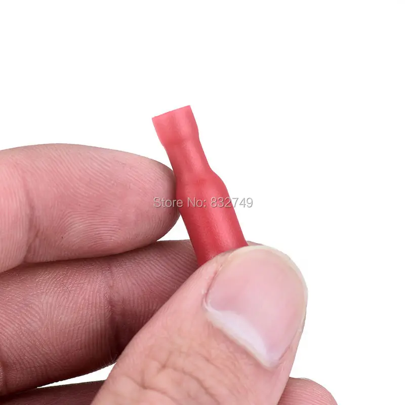 20 шт 0 5 1 мм2 10AWG красный провод подключения терминала мужской и женский домашний