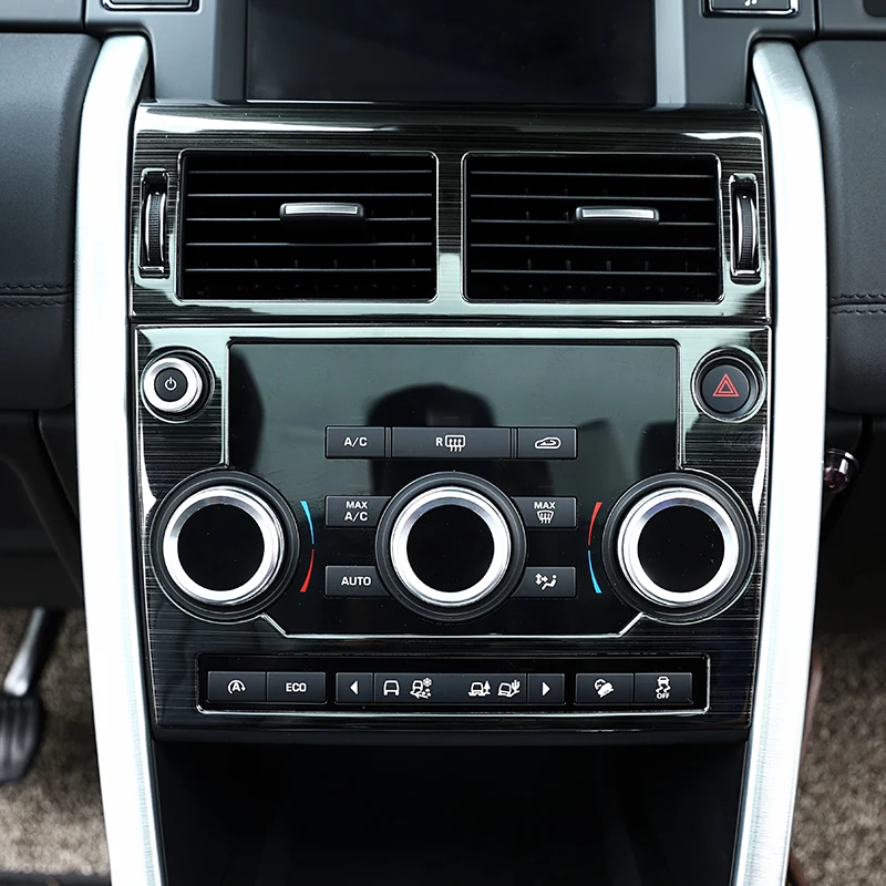 Автомобильные аксессуары для Land Rover Discovery Sport 2015-17 1 шт. черная щетка из нержавеющей
