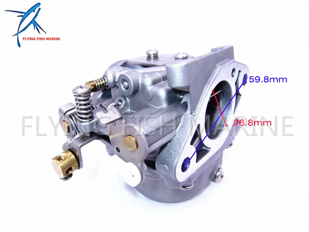 6G1 14301 01 карбюратор лодочного двигателя для Yamaha 2 тактный 6hp 8hp 6CMH 6DMH 8CMH подвесные