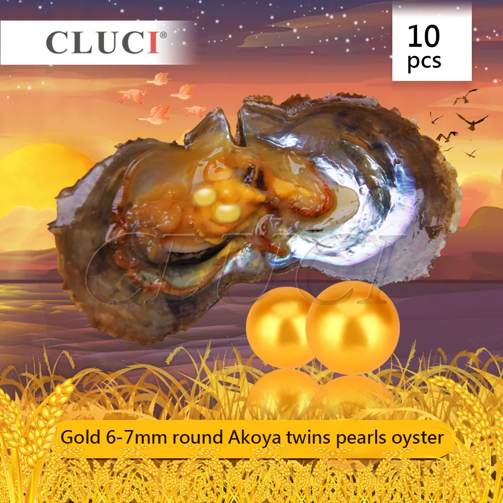 

Золотые 6-7 мм Круглые двойные жемчужины AKOYA CLUCI, 10 шт., жемчужины в соленой воде для женщин, изготовление ювелирных изделий, 20 жемчужин можно п...