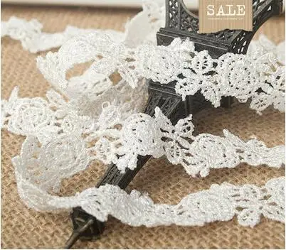 Fandi светильник 2 см растворимый в Розе кружевной вышивкой по краю ручные