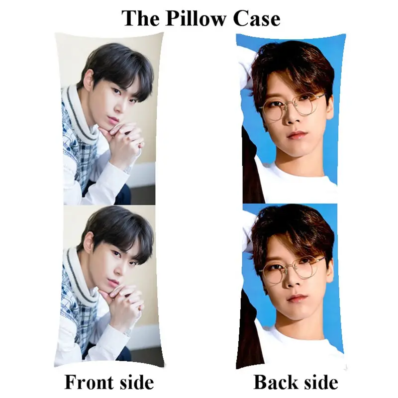 pillowcase Kpop Kim JungWoo DoYoung наволочка NCT 127 Женская Подушка Чехол на заказ для девочек на день рождения - Цвет: pillowcase