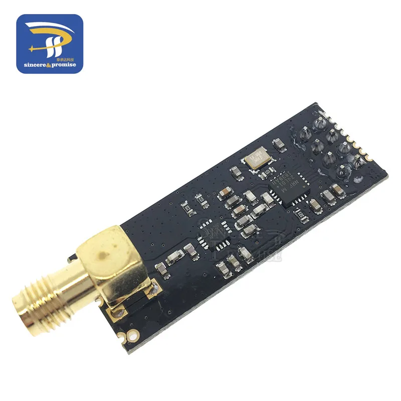 SMD GT-24 1 Набор 2,4G 1100 метров дальние расстояния NRF24L01+ PA+ LNA беспроводной приемопередатчик коммуникационные модули с антенной