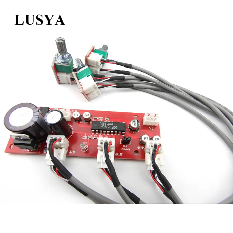 Lusya XR1075 BBE Тон аудио доска BBE предусилитель высокими частотами регулировки баса предусилитель доска DC 12 V-24 V AC 9-16 V T0743