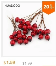 HUADODO 6 шт. 3 см Шелковая Роза искусственная тычинка, цветок букет для скрапбукинга Свадебный Декоративный венок DIY ремесло цветы