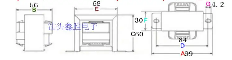 24V 0.55A 30V 0.3A 10V 0.3A трансформатор 220V EI66 30VA трансформатор фена паяльная станция паяльный элемент 898BD 852D