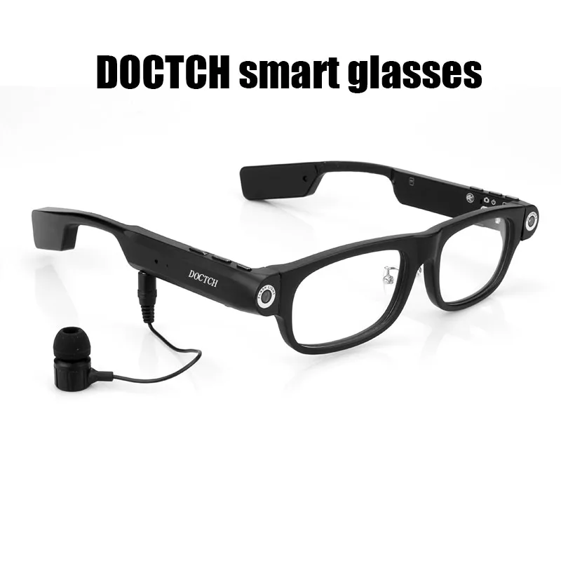 DOCTCH оригинальные 1080P HD Смарт-видео очки Встроенный bluetooth wifi камера Поддержка мобильного приложения Live webcast