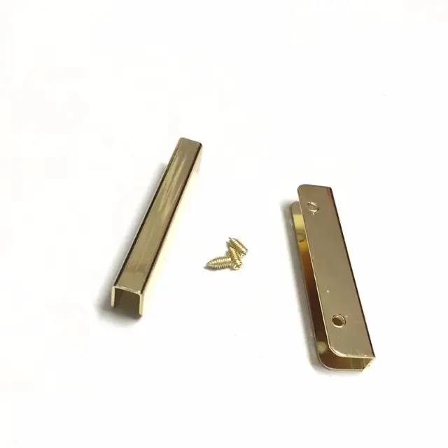 

2 inch (5cm x 0.8cm ) straight Purse edging Wallet frame wallet edging Metal Edging strip