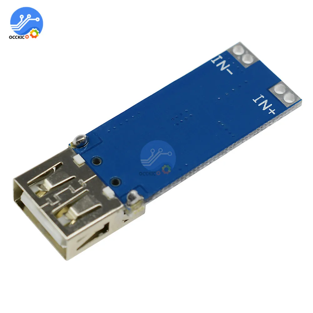 Регулируемый USB повышающий 3 В/3 7 в/4 2 в до 5 В USB-модуль зарядного устройства для