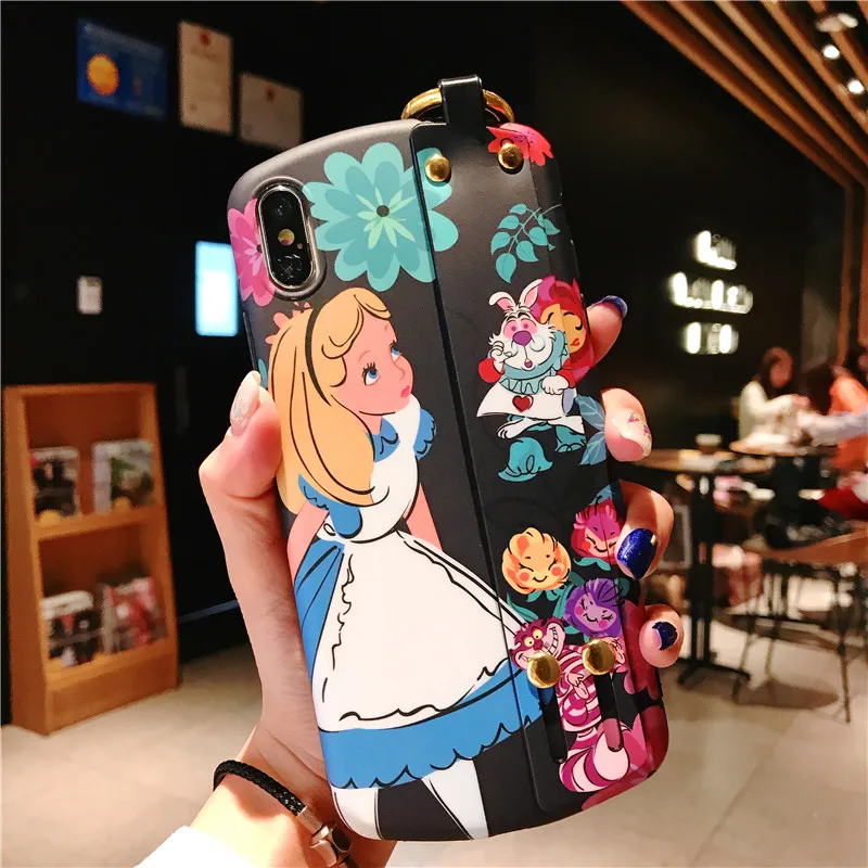 Мягкий силиконовый чехол для телефона с изображением принцессы Алисы iPhone11 Pro XS MAX