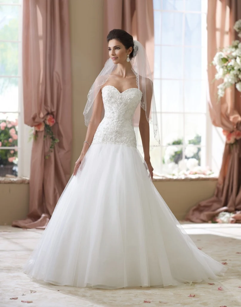 Свадебное платье 2017 Vintange Длинные линии Новый Vestidos De Novia Милая шеи с плеча кружева