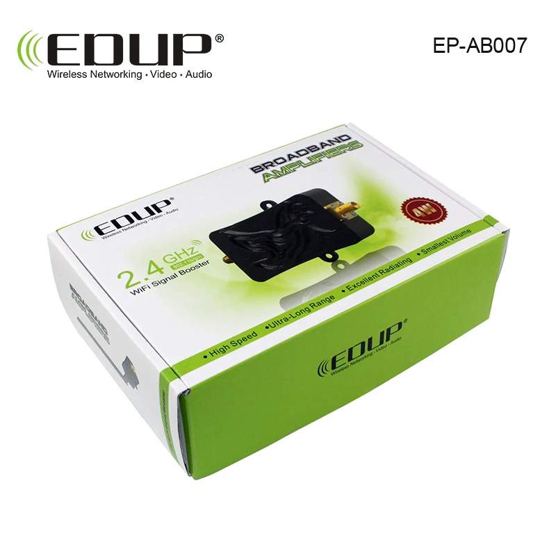 EDUP Вт 4 2 ГГц Wi Fi мощность Booster беспроводной усилитель сигнала Range Extender с 6dBi