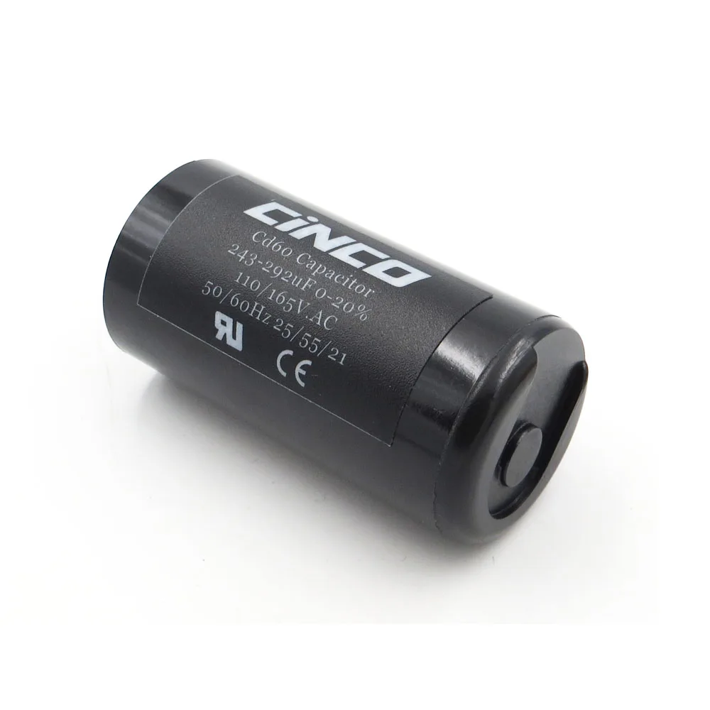 243-292MF 110V 125V 165V CD60 пусковые конденсаторы двигателя Электрический двигатель 243 292 Mfd