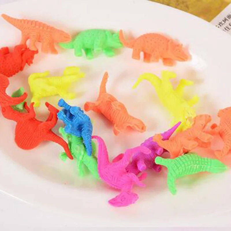 10 шт. Динозавры юрского периода растут детские игрушки дети милость мультфильм