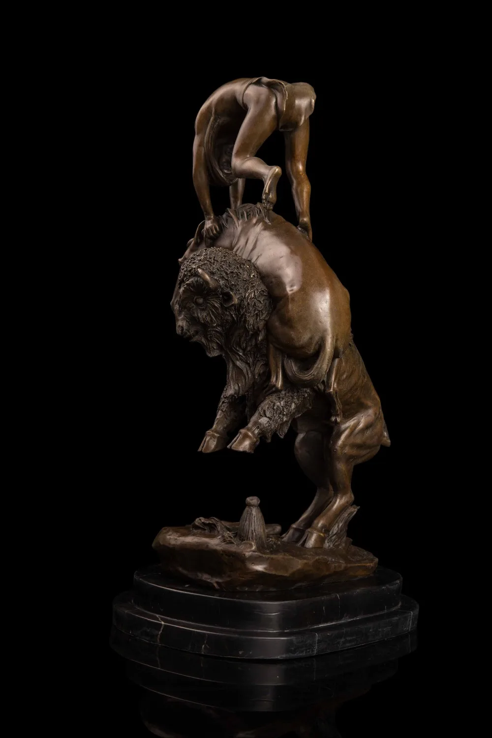 Искусство ремесла медные животные и статуи человека скульптура для дома