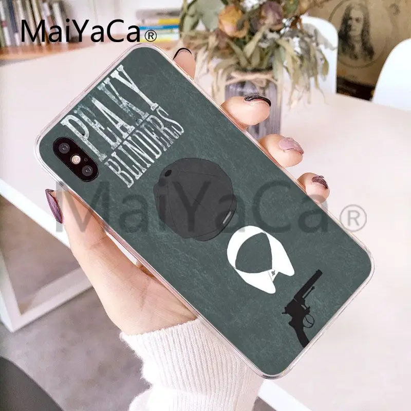 Чехол для телефона MaiYaCa Peaky Blinders Tv, милый чехол для телефона Tommee Shelby, для Apple iphone X и 8, 8 plus, 7, 7 plus, 6s, 6s Plus, XS, XR, 5c, чехол для телефона - Цвет: 10