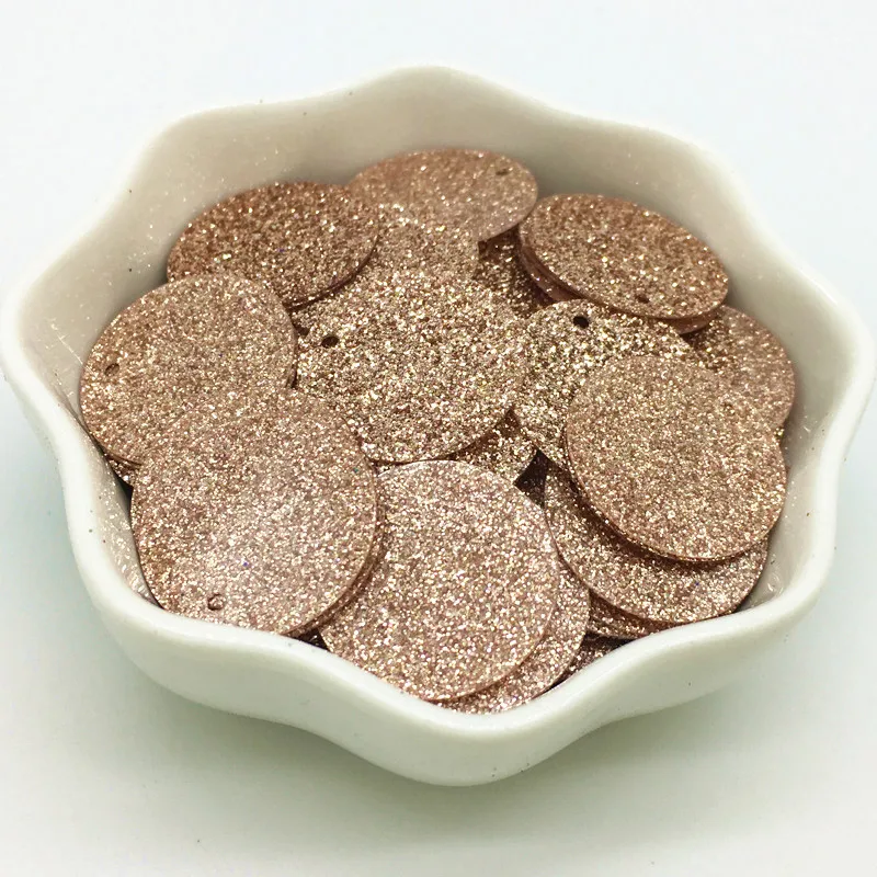 Блестящие Блестки 20 мм круглые свободные с блестками для шитья свадебного