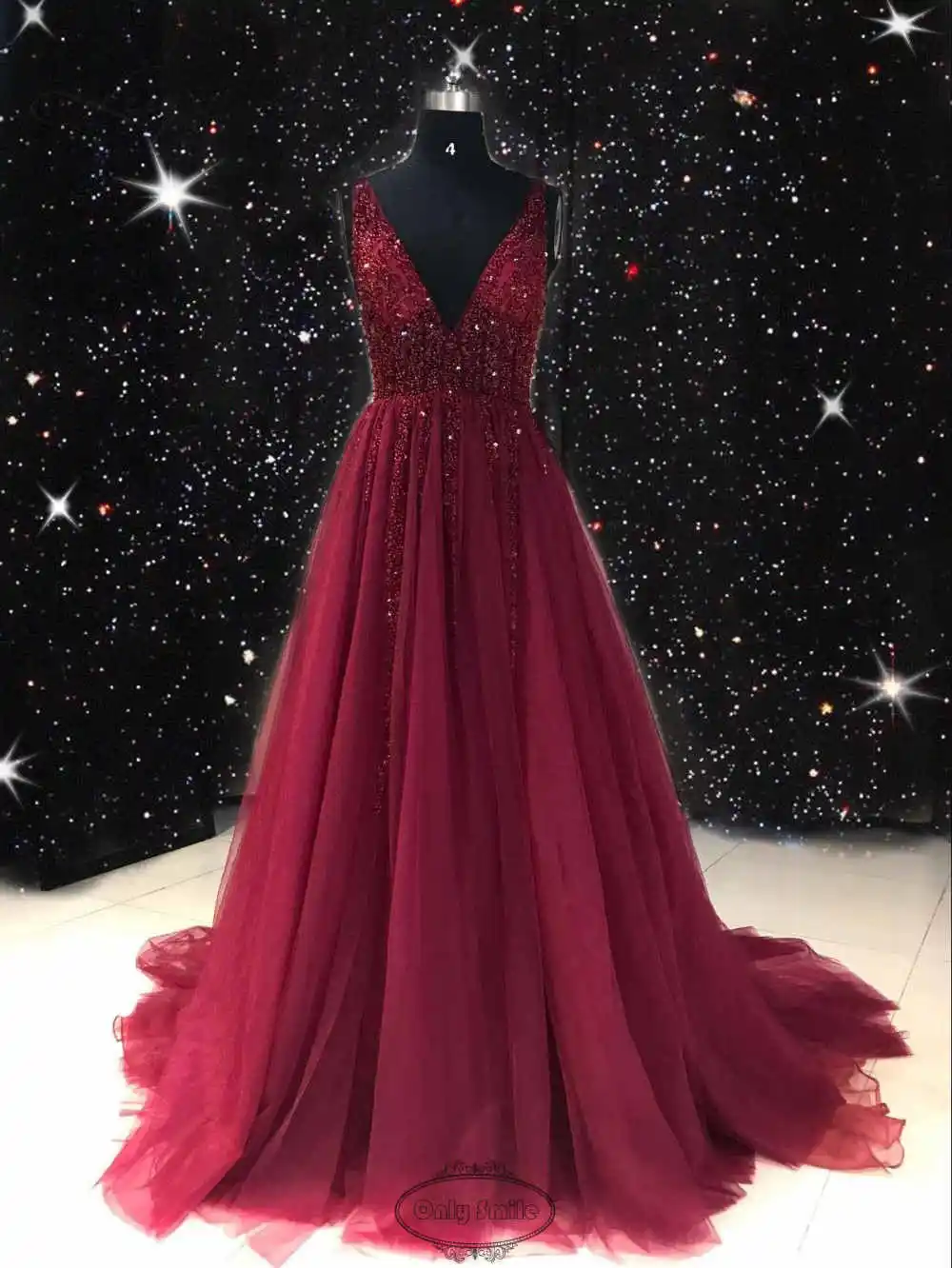 wine red Sky Blue Celebrity Dresses selena gomez Sexy Backless Elegant See Through High Split celebrity evening dresses Vestido de Festa - Цвет: wine red