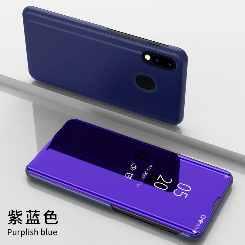 Роскошное умное зеркало флип-чехол для телефона для Asus Zenfone Max Pro M2 ZB631KL ZB630KL прозрачный Чехол Для Zenfone 6 ZS630KL 6Z Fundas