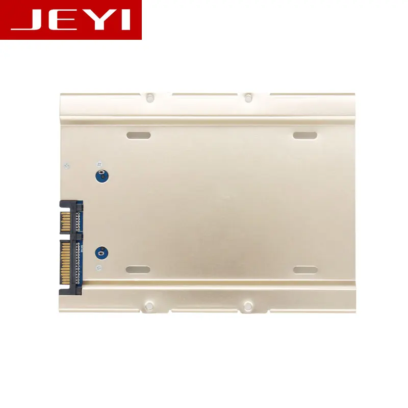 JEYI K109 сервер 2,5 до 3,5 лоток для жесткого диска ящик может быть использован с алюминиевым интерфейсом SATA3 3,5 Caddy SATA3 полный винт биты