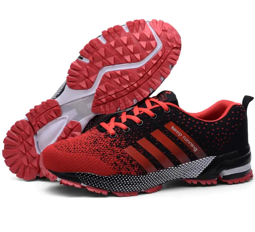 

2019 Sport Oversized Shoes Men Couple Casual Shoes Men Flats Outdoor Sneakers Mesh Breathable Walking Footwear Sport Trainers