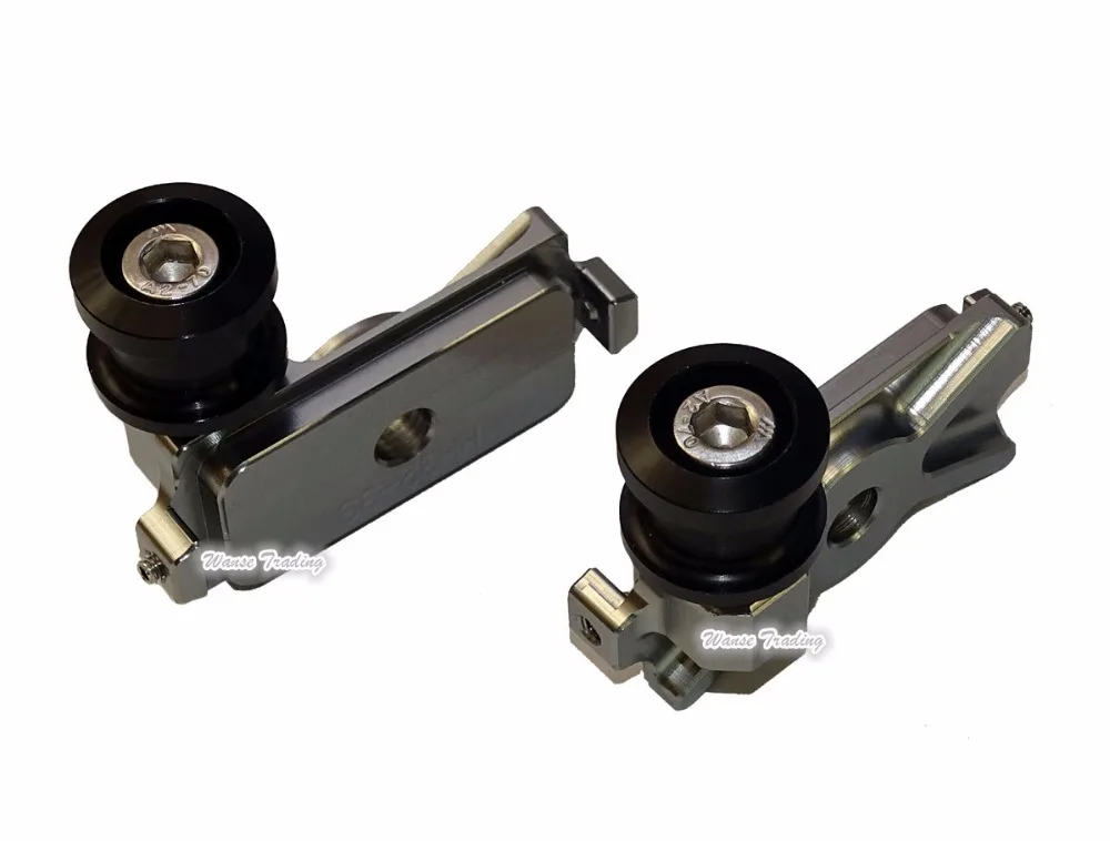 Алюминиевый Поворотный кронштейн с ЧПУ для мотоцикла слайдер адаптеры крепления