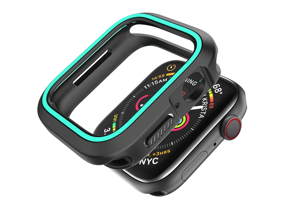 Ithuriel для Apple Watch 4 3 чехол Универсальный защитный чехол s для iwatch серии 4 серии 3 Чехол Мягкий тонкий 44 мм 40 мм 42 мм 38 мм