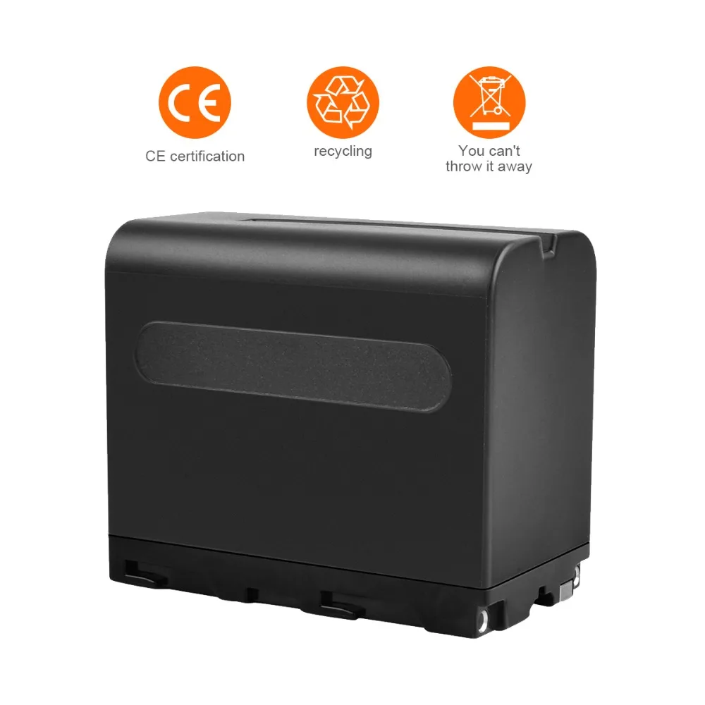 Powtree для Sony 2 шт. 7 в 8700 мАч стандартная аккумуляторная батарея замена 198P F950 MC1000C TR516