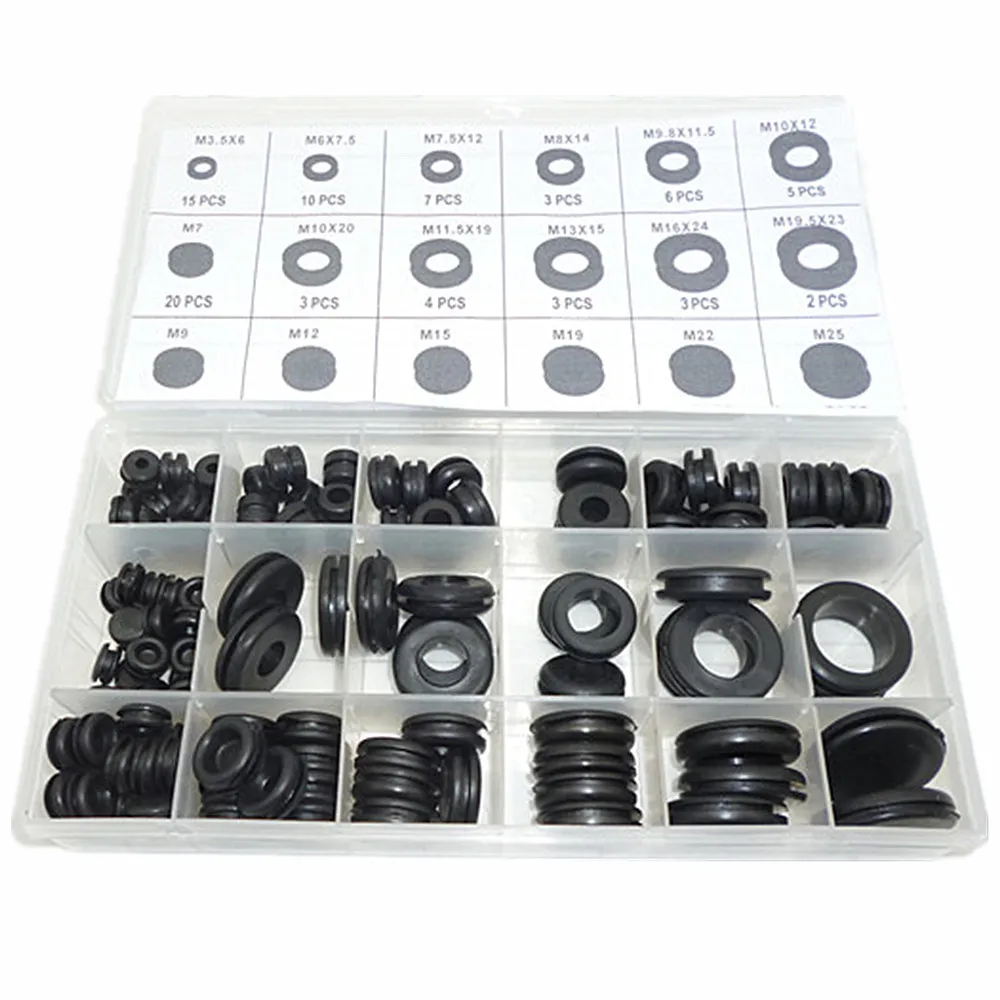 125 шт. резиновая втулка для крепления экрана|plug kit|plug electricplug hole |
