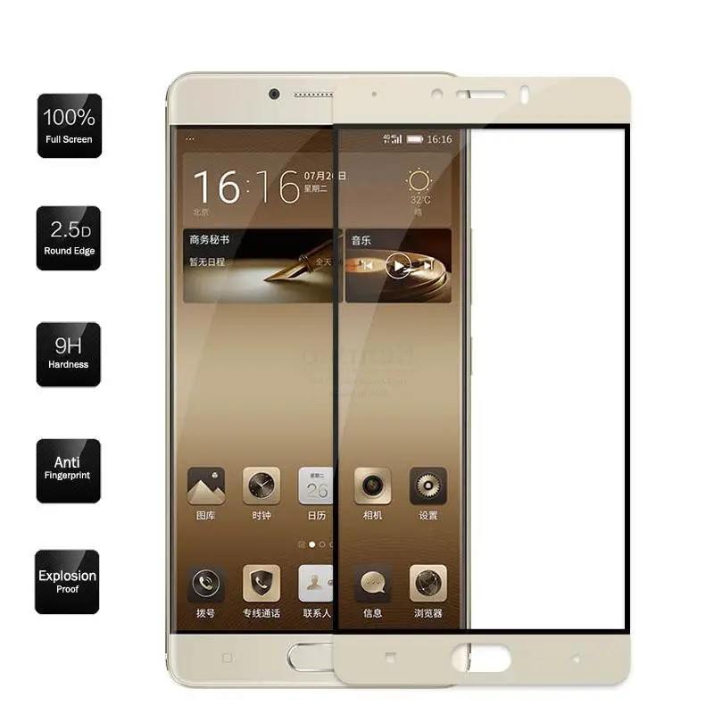 Новая 0 26 мм полноэкранная пленка из закаленного стекла для Gionee M6 Plus Защитная