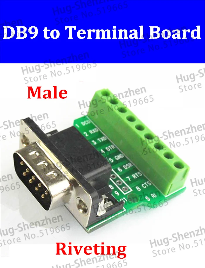 

Высокое качество DB9-G1 клепки DB9 DR9 штыревой к терминалу DB9-G1 головкой Поворотная Клеммная плата 50 шт./лот
