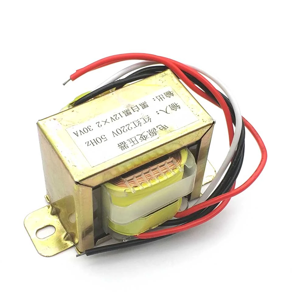 12 В трансформатор 30VA выход двойной AC12V-0-12V 30 Вт для предусилителя доска предусилителя плата предусилителя