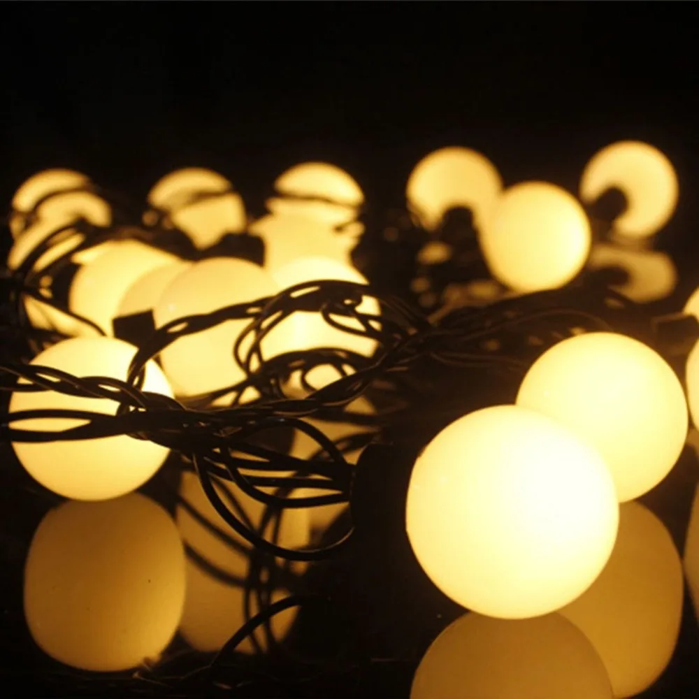 Led Desire Ball Light String Background Wall Decorative Curtain | Лампы и освещение