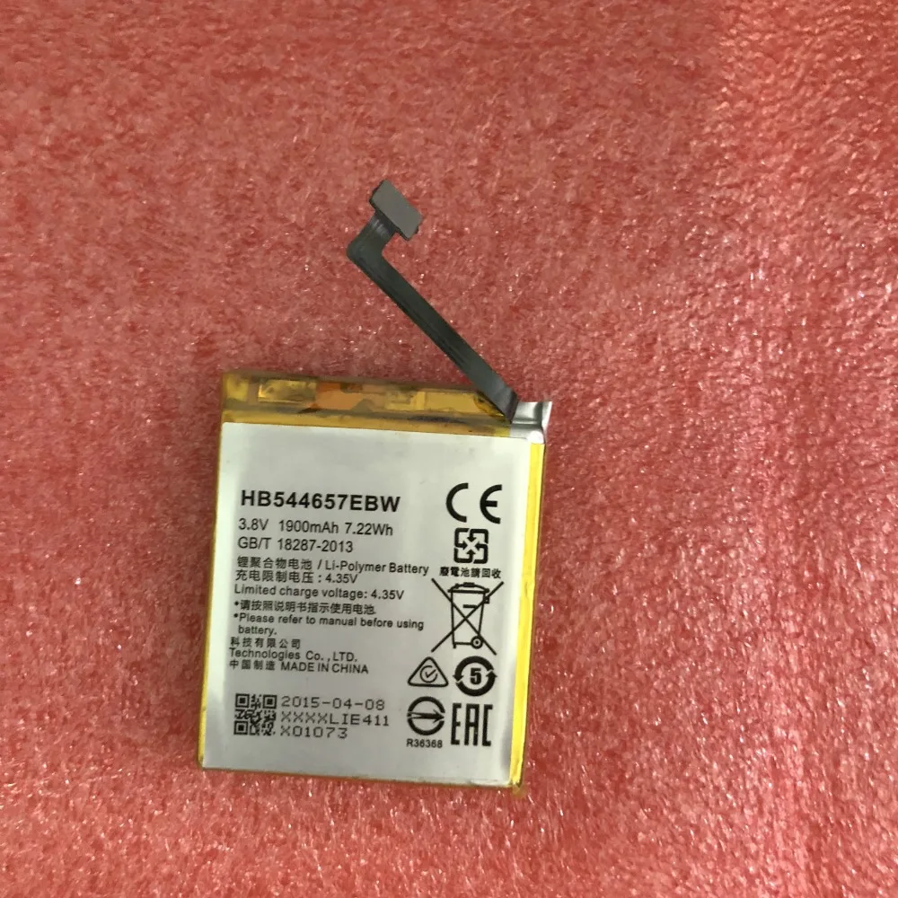 Новая батарея 1900 mAh hb544657ebw для Мобильный телефон Huawei cnp|Аккумуляторы мобильных
