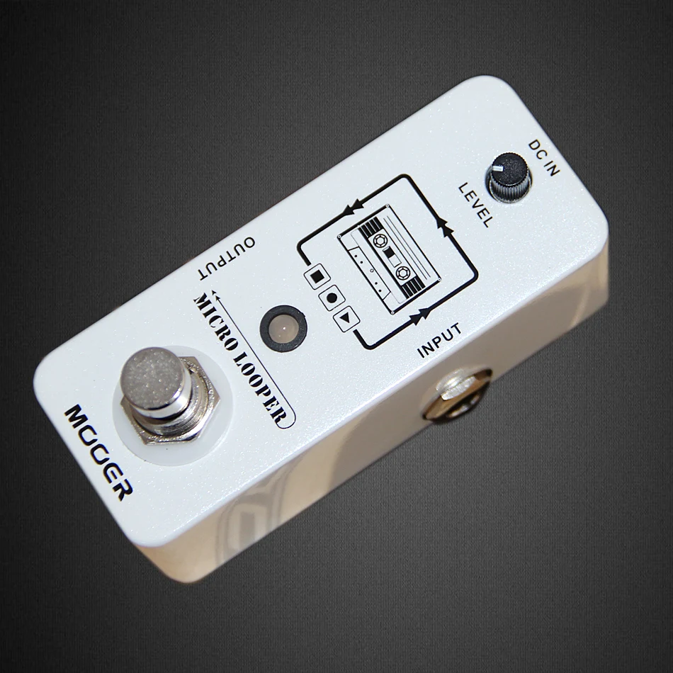 MOOER Micro Looper Loop Recording Pedal True Bypass Guitar effect pedal | Спорт и развлечения