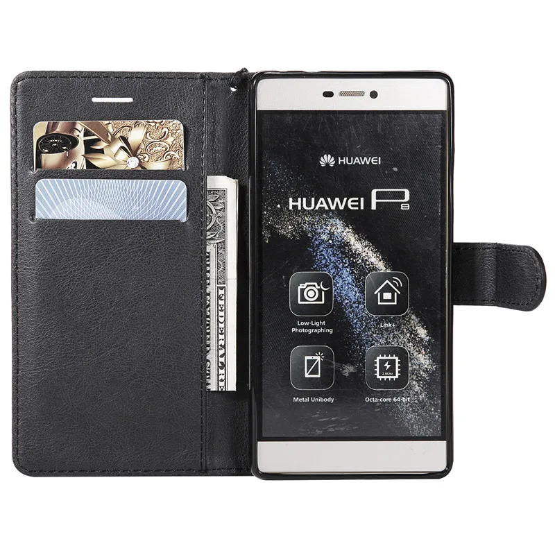 Флип чехол для Huawei P8 GRA UL10 кожаный телефона P 8 UL00 L09 чехлы|Чехлы-портмоне| |