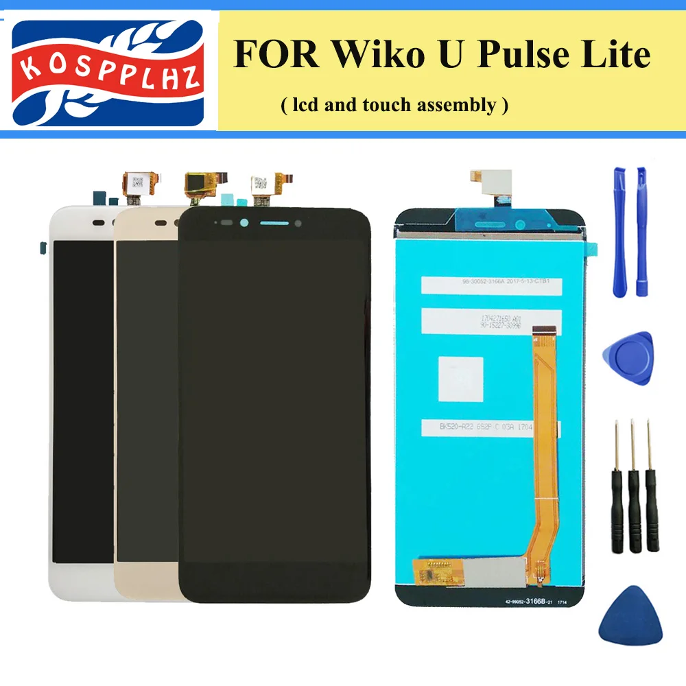 K0SPPLHZ для Wiko UPulse lite ЖК дисплей + 1280x720 сенсорный экран в сборе Высокое качество