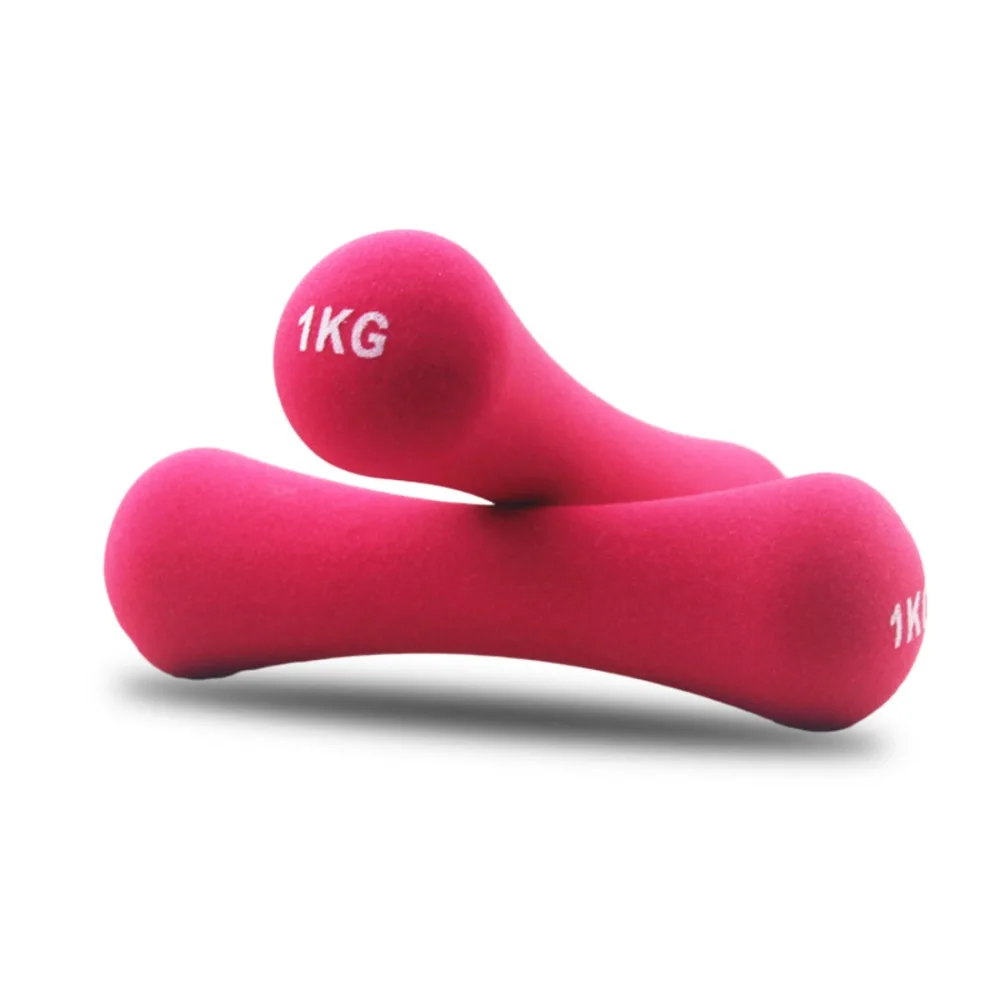 Гантели Crossfit для женщин гимнастическое оборудование фитнеса вес 1 кг похудения