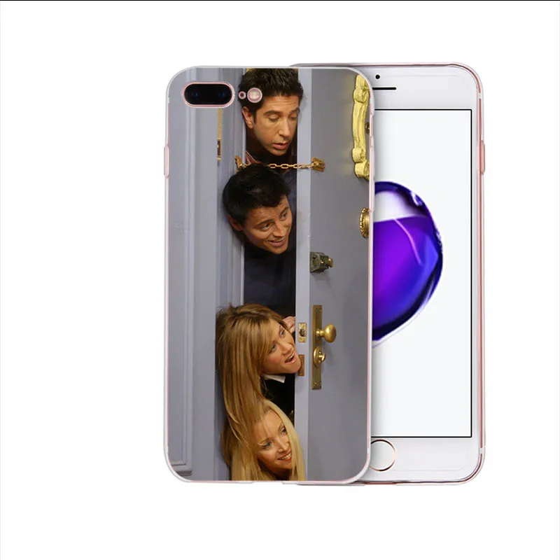 case 6 Мягкий чехол для телефона для iPhone 7 Plus, 8, X, 6, 6 S, Plus, 5, 5S SE XS MAX XR друзей ТВ шоу Забавный Центральная кофейня парк TPU Защитный чехол Coque Fundas - Цвет: case 6