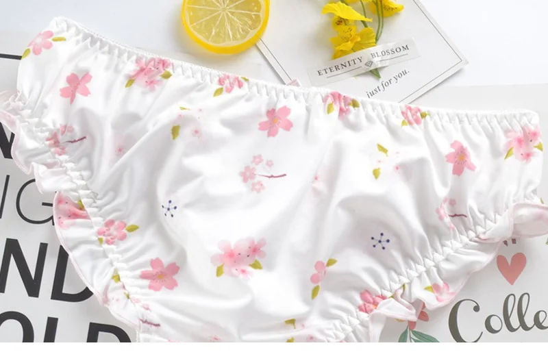 Leechee JF1024 японский мультфильм печати вишни идиллический стиль девушка удобные милые нижнее белье