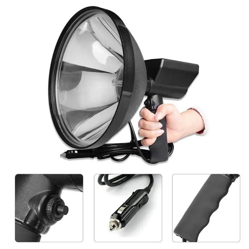 12V 100W HID 9in 240 мм портативная лампа для кемпинга, охоты, рыбалки прожектор
