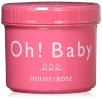 house of rose oh baby body smoother 570g body scrubs massage body care japan