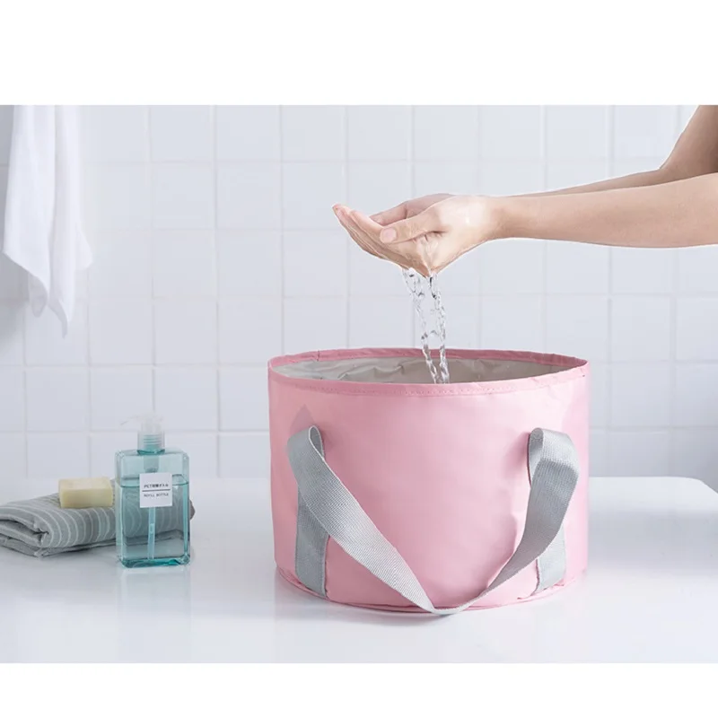 

Folding footbath water bubble foot bucket travel travel portable wash basin folding foam foot bucket