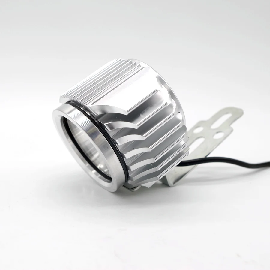 YUMSEEN 1X мотоциклетные круглые фары светодиодные лампы DC8 80V 10 Вт 1000ЛМ высокие